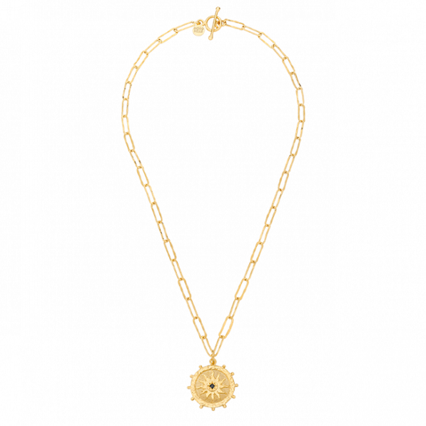 Chain necklace with Solaris pendant